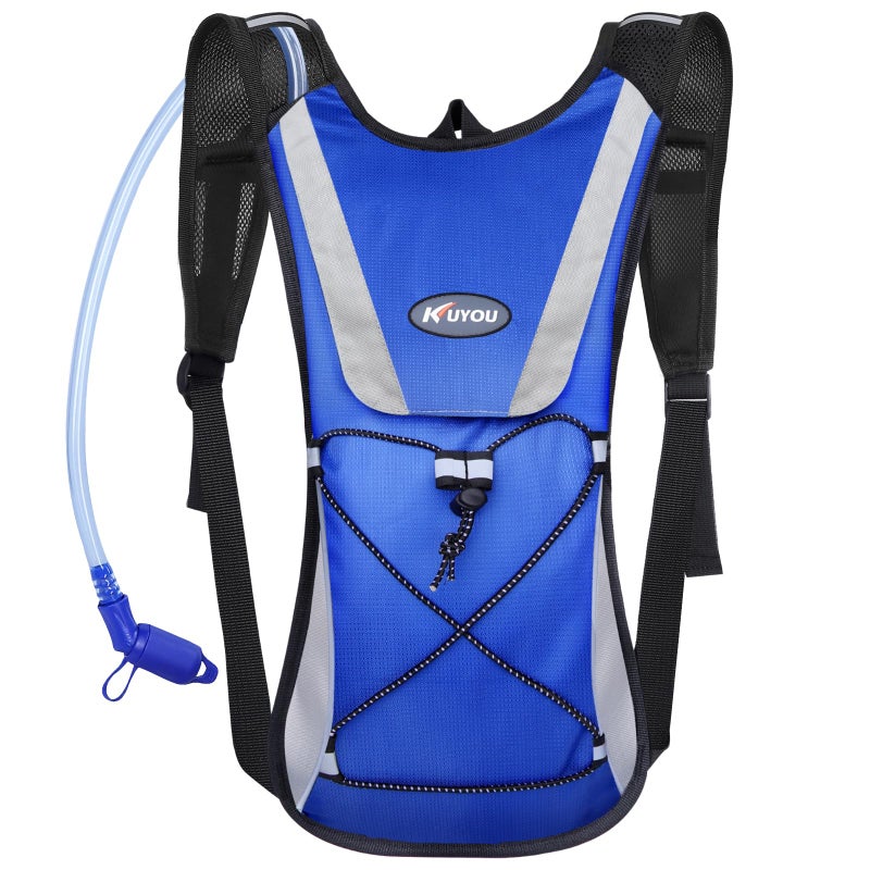 KUYOU Hydration Backpack with 2L Hydration Bladder Water Backpack for Hiking Hydration Pack for Running Cycling Hiking Festival Gear. - Image 1